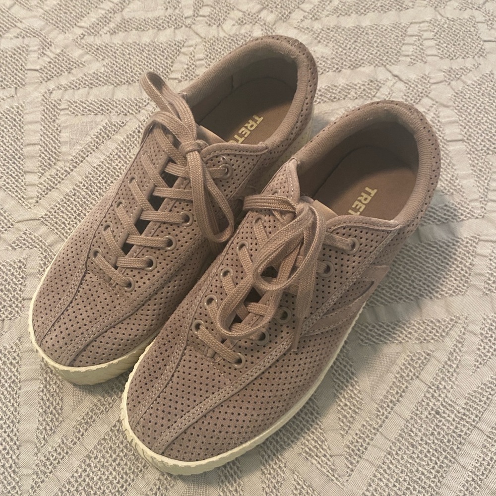 Tretorn Nylite 10 Bold Sneakers - Gray, 6